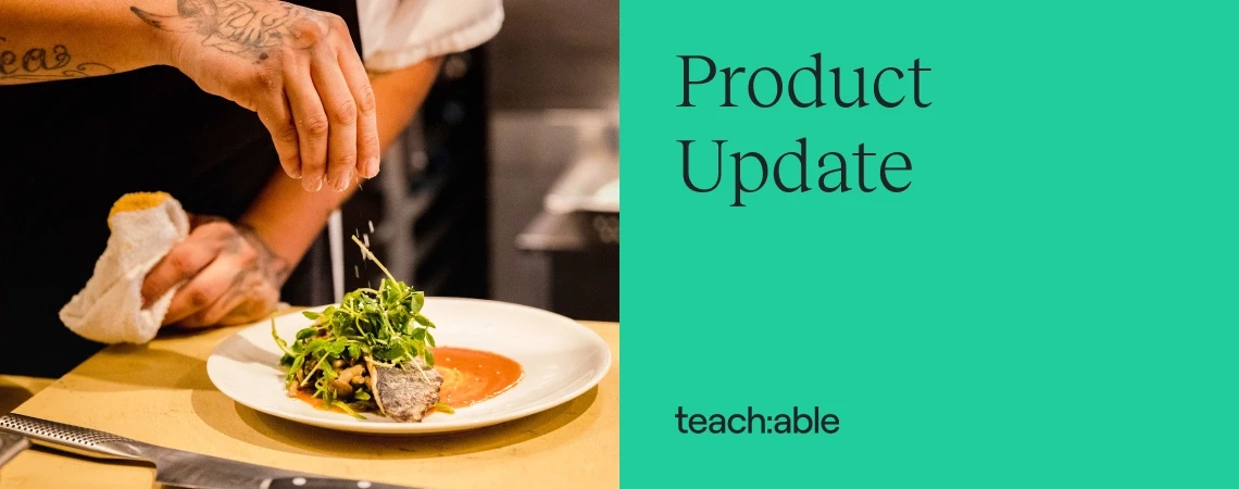 October 2020 product update: Teachable Payments Germany