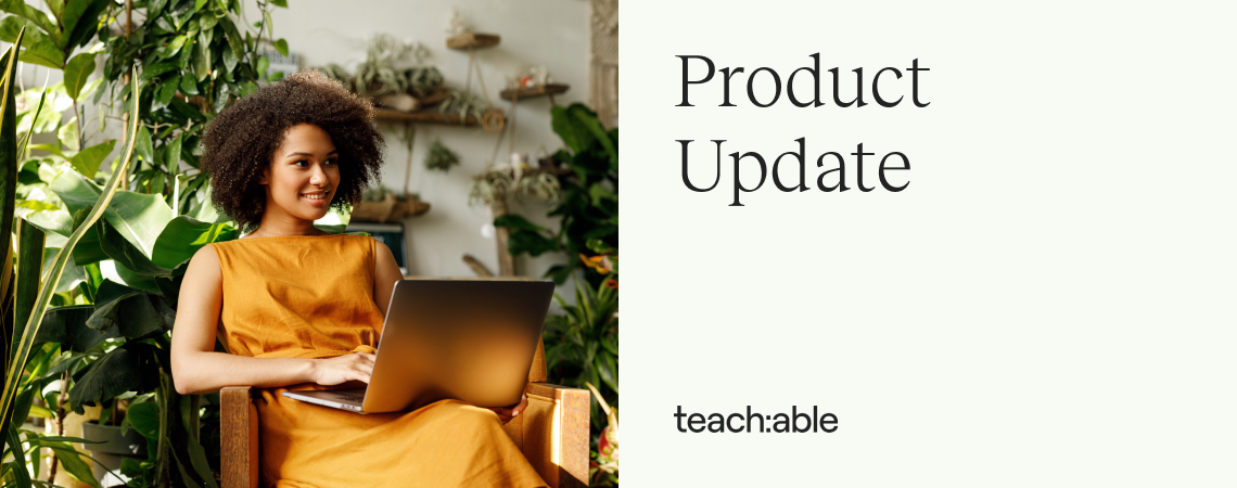 January 2021 product update: Teachable Payments