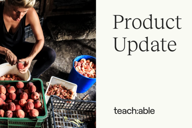 June 2020 product update: Start your coaching business on Teachable