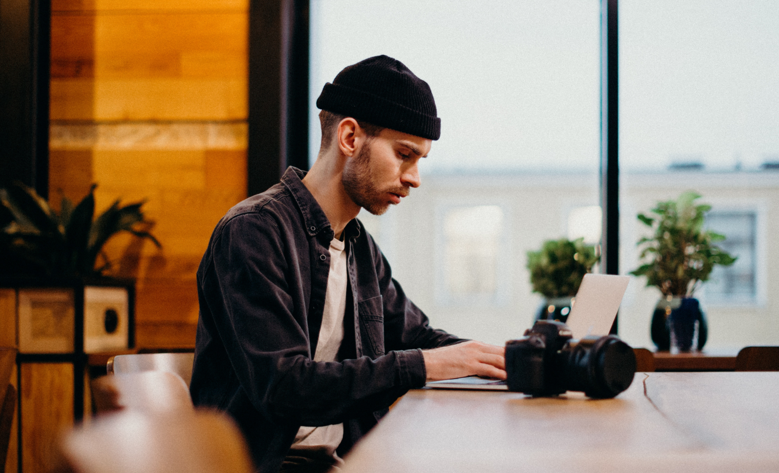 man on laptop