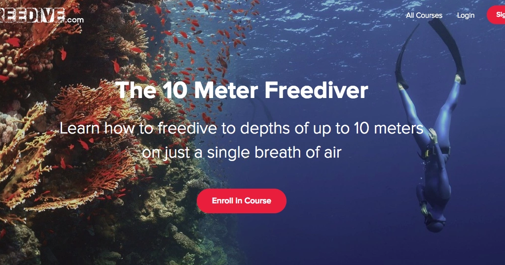 10 meter free diver sales page