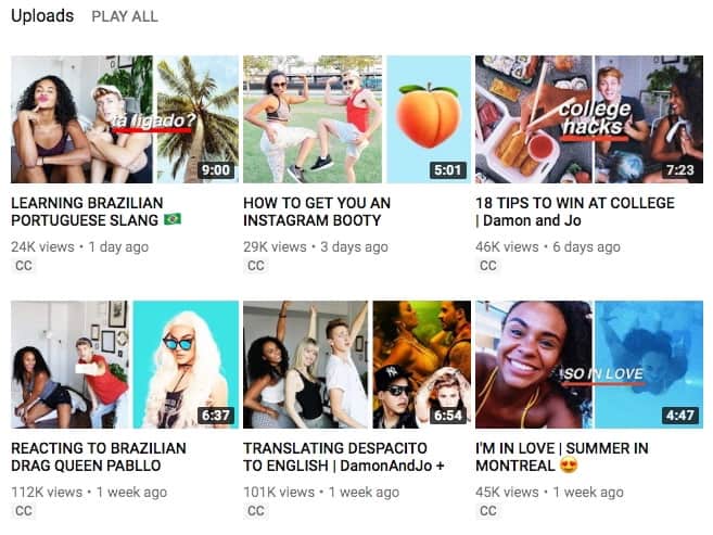 YouTube custom thumbnails