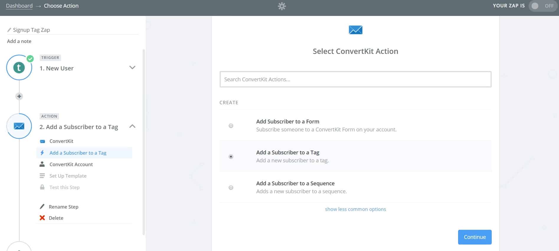 ConverKit Action