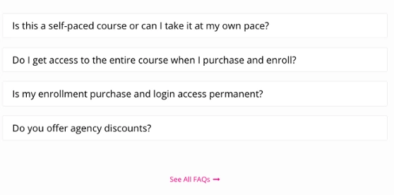 FAQ example