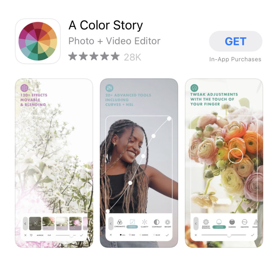 a color story app