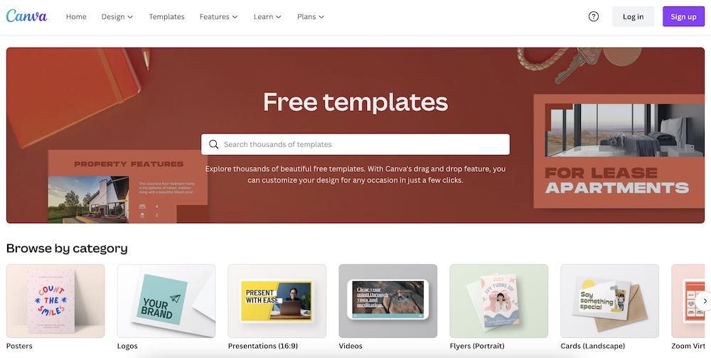 image of canva templates