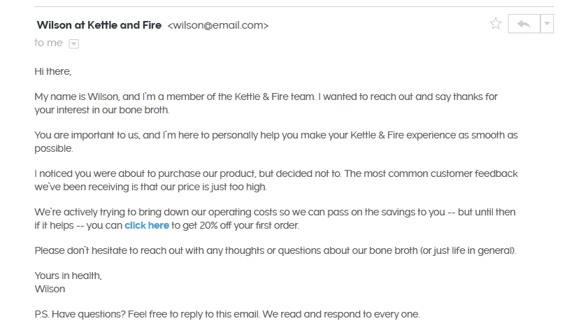 Kettle Fire email