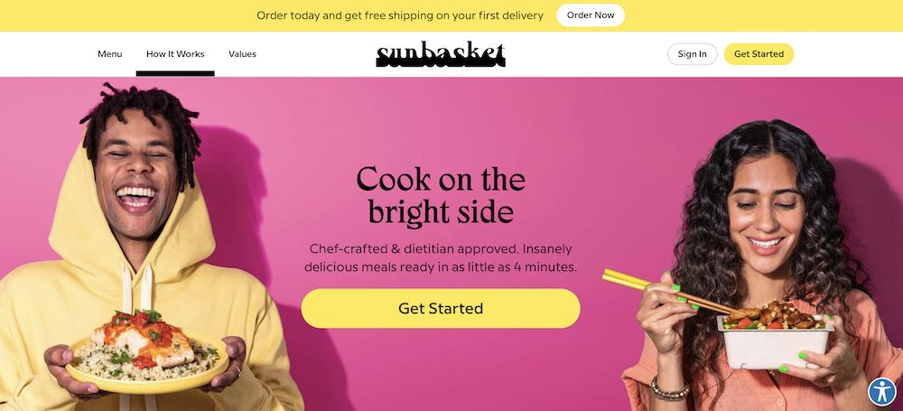 sunbasket example