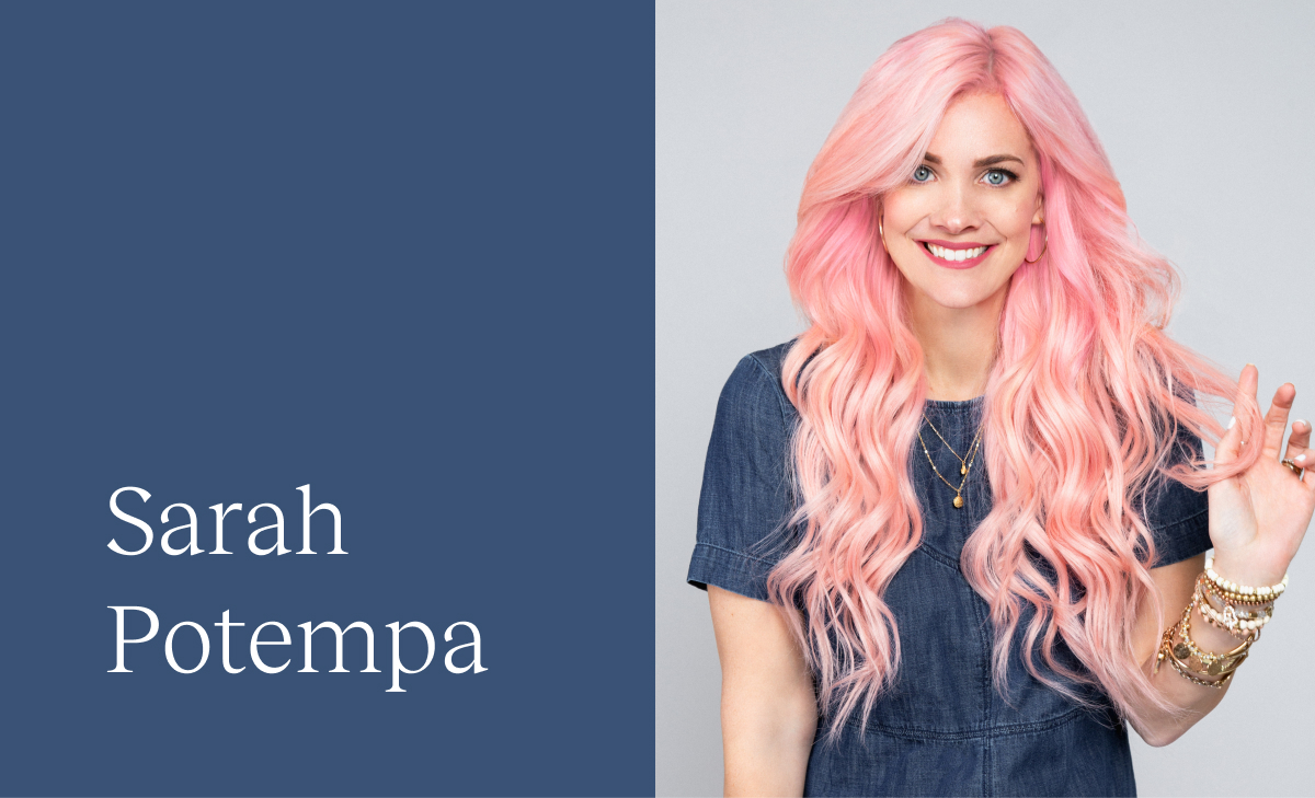 Beachwaver’s Sarah Potempa: Road from celebrity stylist to course creator