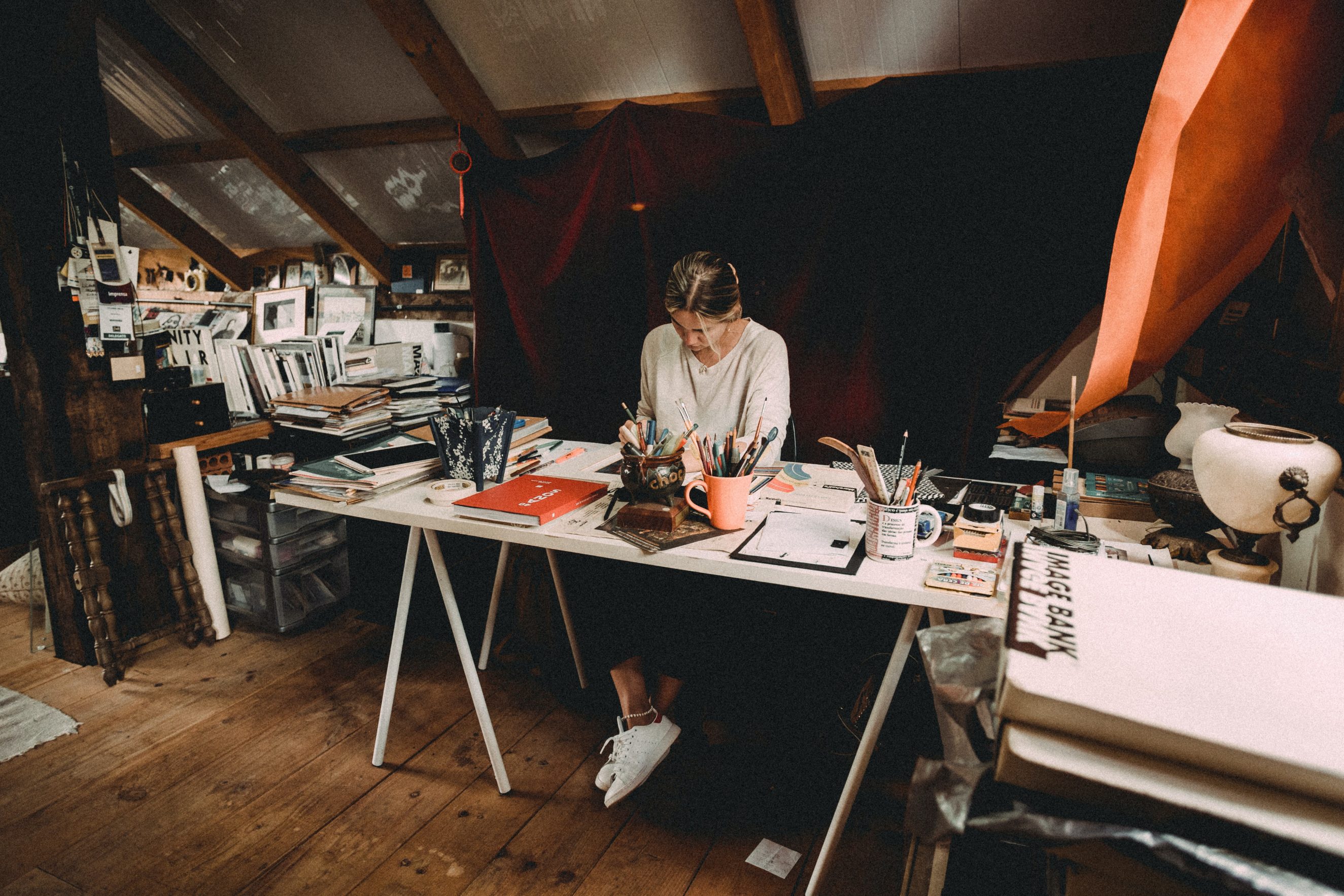 woman in workshop