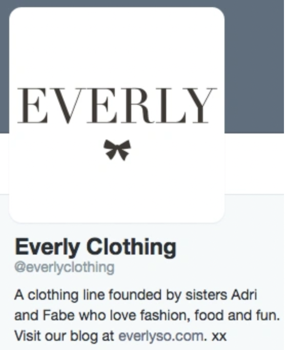 everly bio example