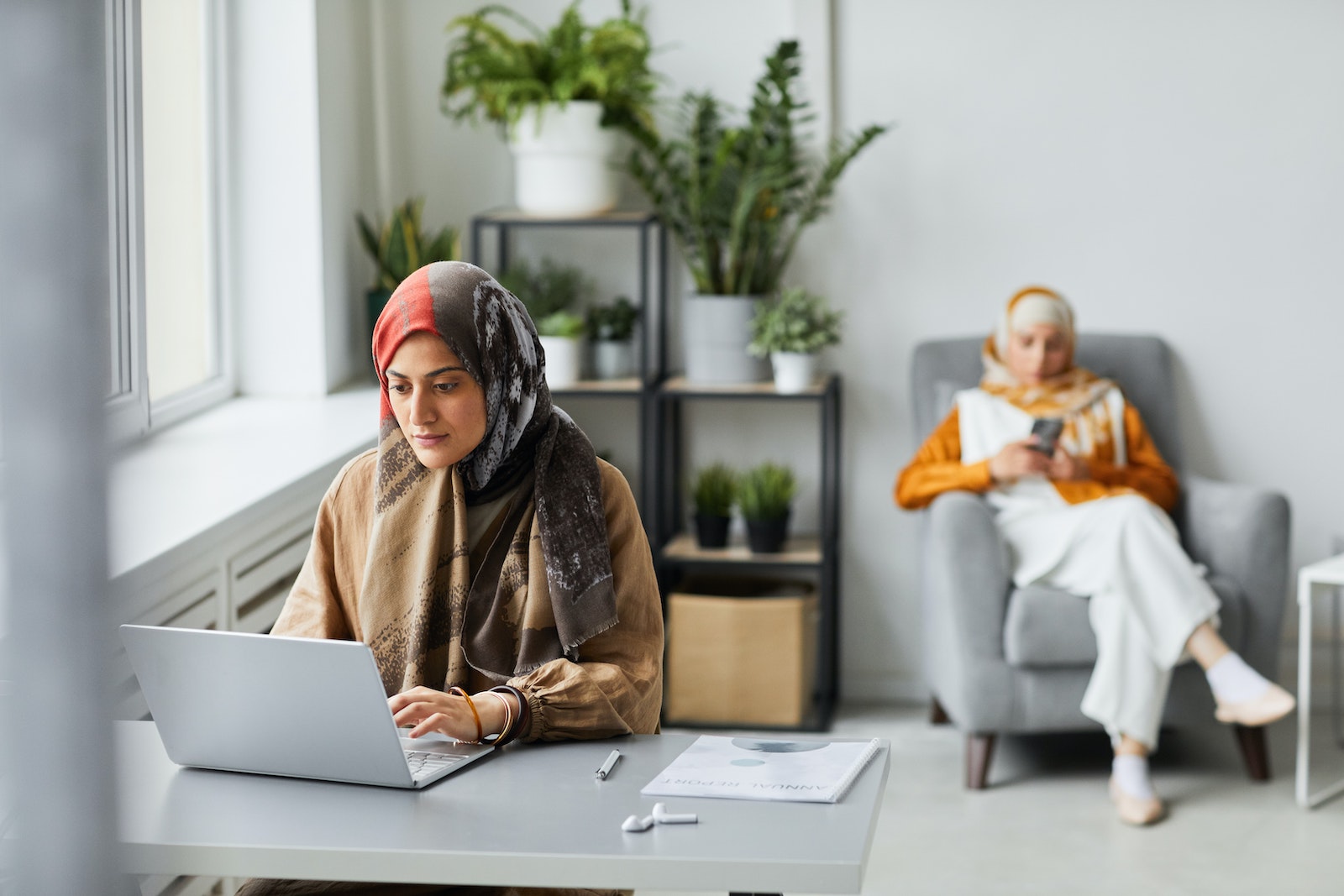 people working on computers