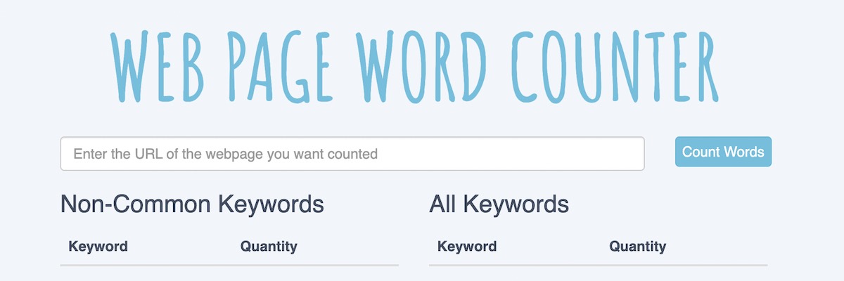 blog word count tool