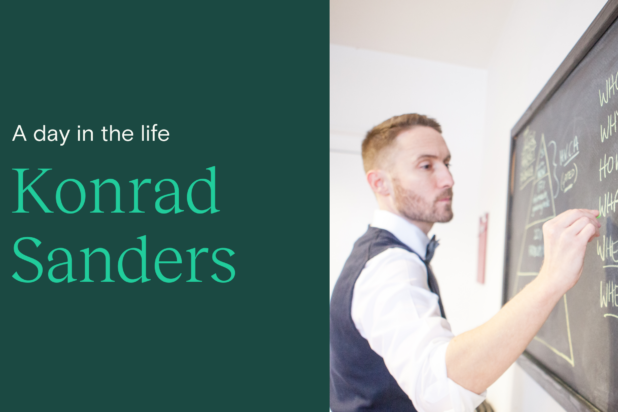 A Day in the Life: Konrad Sanders of The Creative Copywriter