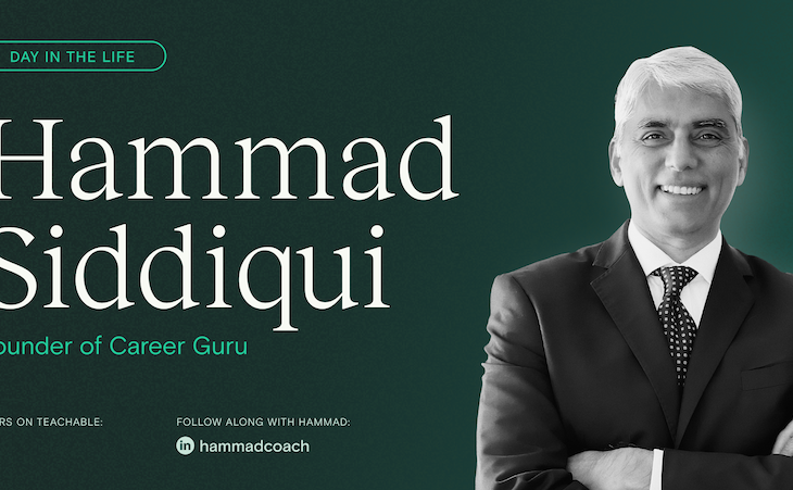 A Day in the Life: Hammed Siddiqui of Career Guru