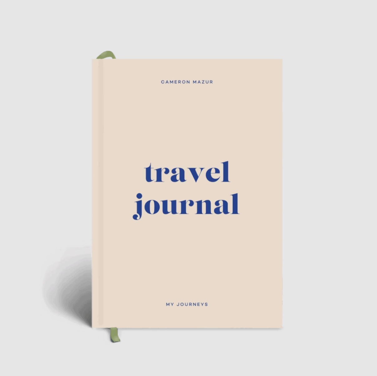 travel must-haves: journal